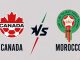 Canada vs Morocco