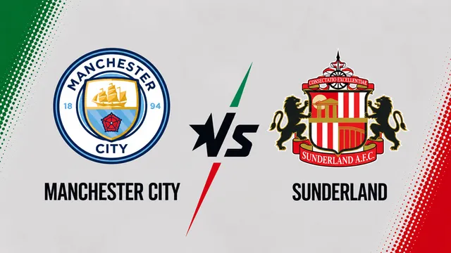 Manchester City vs Sunderland